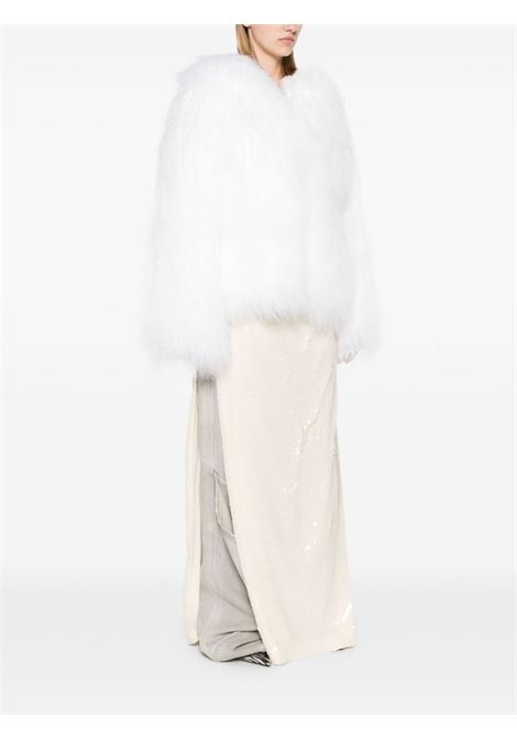 White shearling jacket The Attico - women THE ATTICO | 248WCB44FUR2001